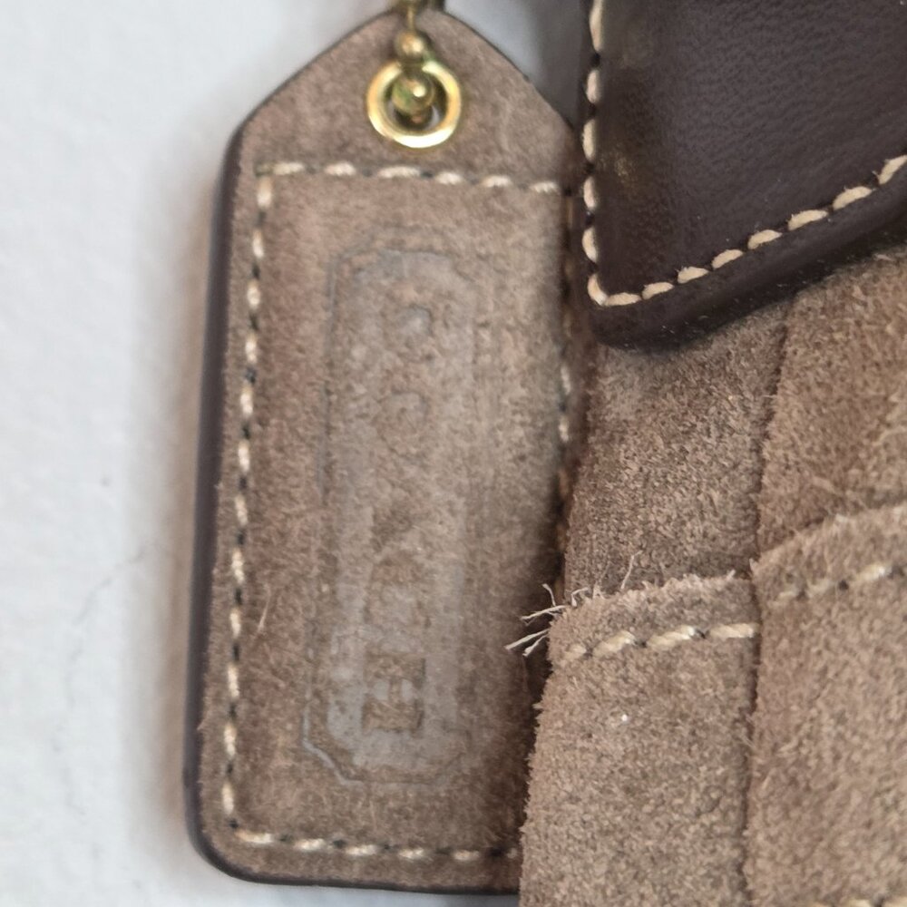 Coach Soho Vintage Y2K Suede Hobo Shoulder Bag - Picture 3 of 6